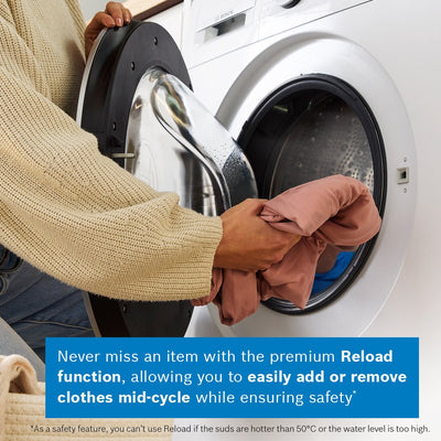 Bosch WNG25401GB Series 6 Freestanding Washer Dryer 10.5+6kg 1400 Spin White