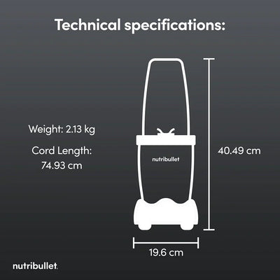 Nutribullet 900 Series McLaren F1 Team Edition Portable Blender 2775 - Grey