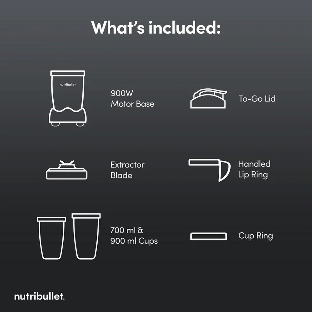 Nutribullet 900 Series McLaren F1 Team Edition Portable Blender 2775 - Grey
