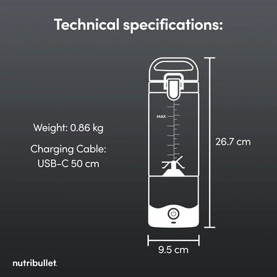 Nutribullet McLaren F1 Team Edition Portable Blender 2777 – Grey