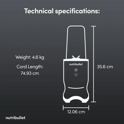 Nutribullet Ultra 1200 McLaren F1 Team Edition Portable Blender 2776 - Grey