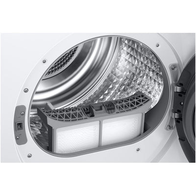 Samsung Series 6 DV90T6240LES1 9kg AI Energy Heat Pump Tumble Dryer White